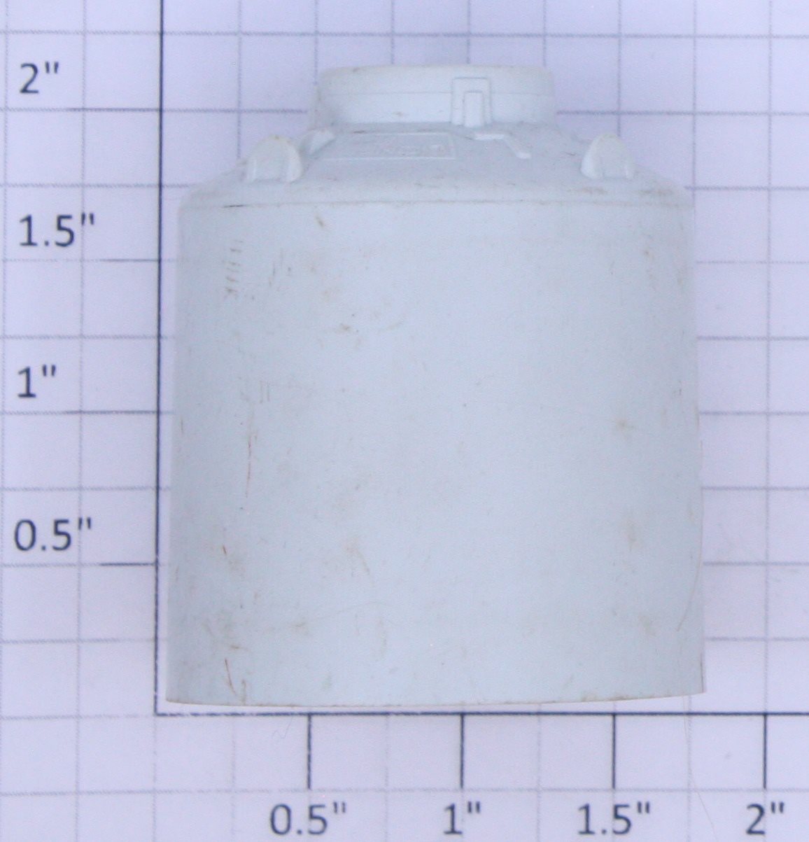 Lionel 6112-2B O Gauge Light Blue/White Canister without Lettering