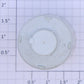 Lionel 6112-2B O Gauge Light Blue/White Canister without Lettering