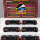 MTH 20-97076 O Erie Premier 4-Bay Hopper Car Set with Coal Loads (Set of 6) NIB