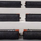 MTH 20-97076 O Erie Premier 4-Bay Hopper Car Set with Coal Loads (Set of 6) LN
