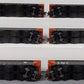 MTH 20-97076 O Erie Premier 4-Bay Hopper Car Set with Coal Loads (Set of 6) LN