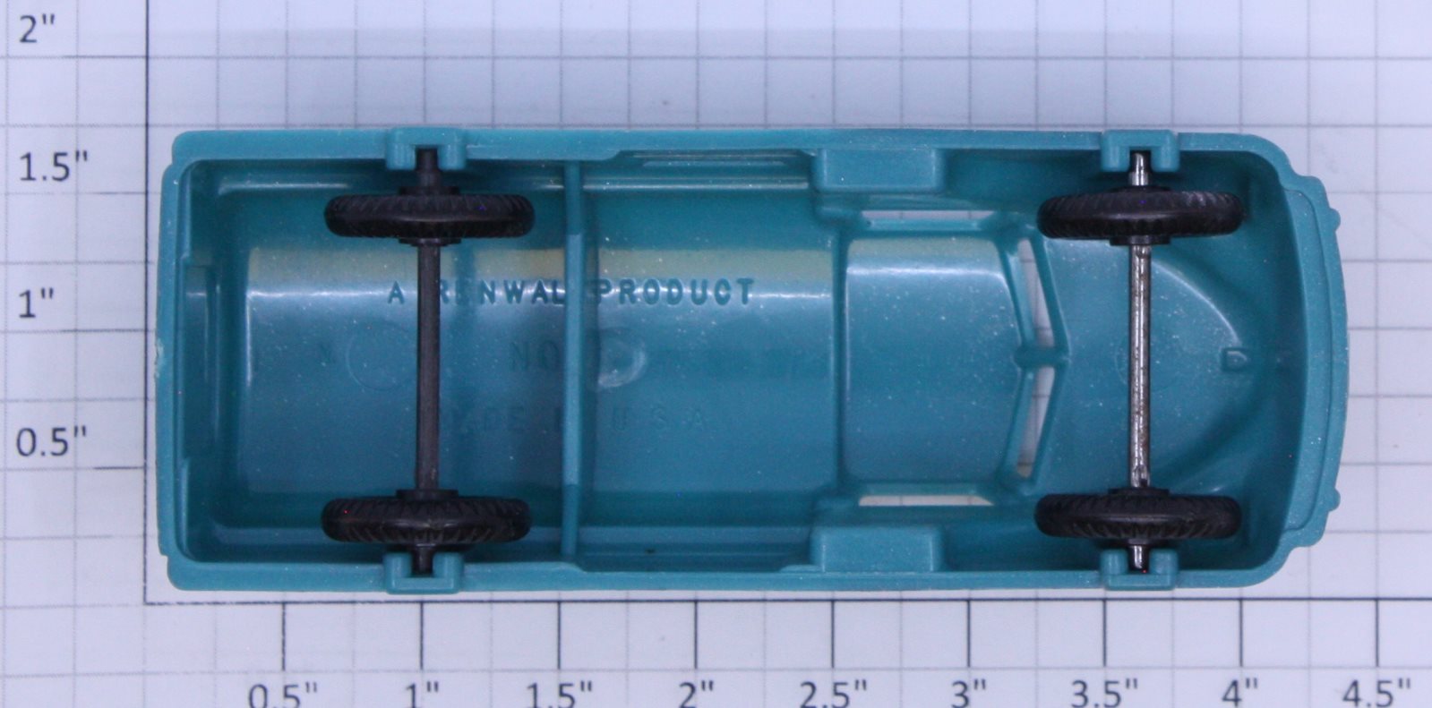 Renwal Products No. 94 O Gauge Blue Gasoline Truck