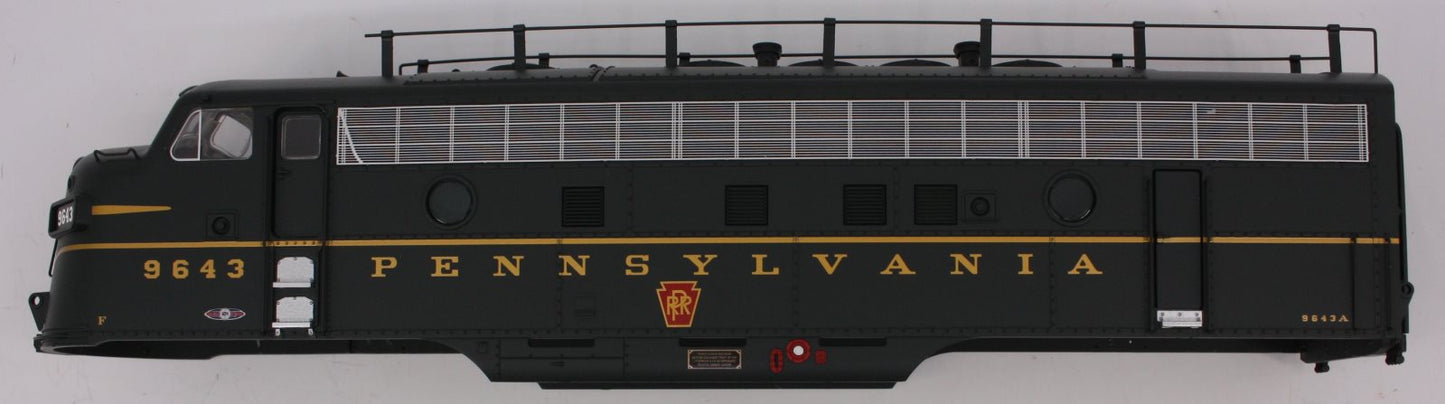 Lionel 24587-2 PRR Brunswick Green F-7 A Diesel Locomotive Body Shell #9643
