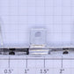 Lionel 8447-25 #68 Plastic Inspection Car Chrome Rear Bumper