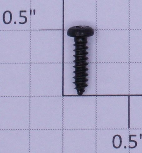 Lionel 8206-716 #3 x 7/16" Black Phillips Pan Head Screw