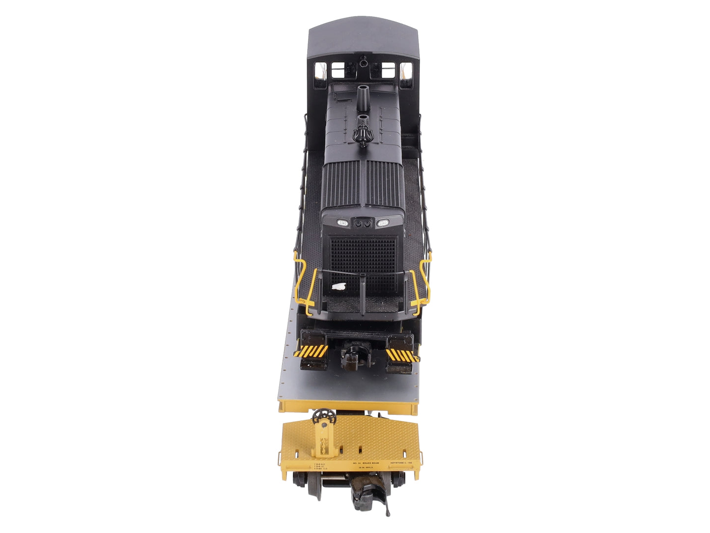 MTH 20-98578 O TTX 47' TTX Flatcar w/SW-1500 Loco #2340