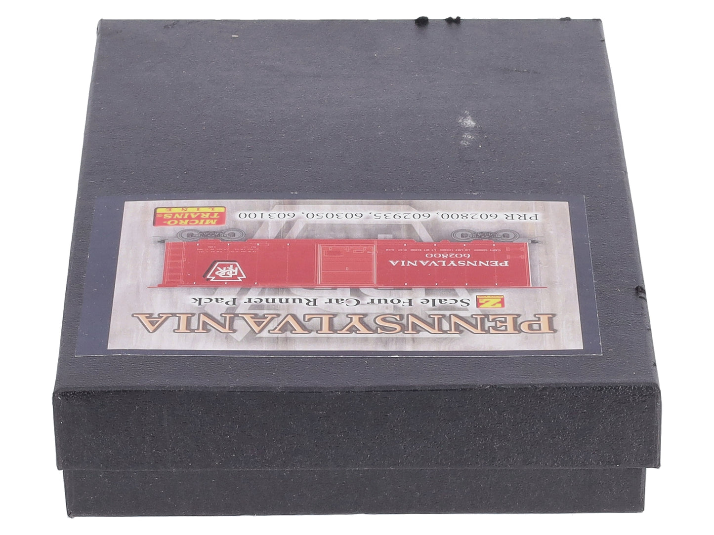 Micro-Trains 99400030 Z PRR 40' Single-Door Box Car Runner Pack (Set of 4)