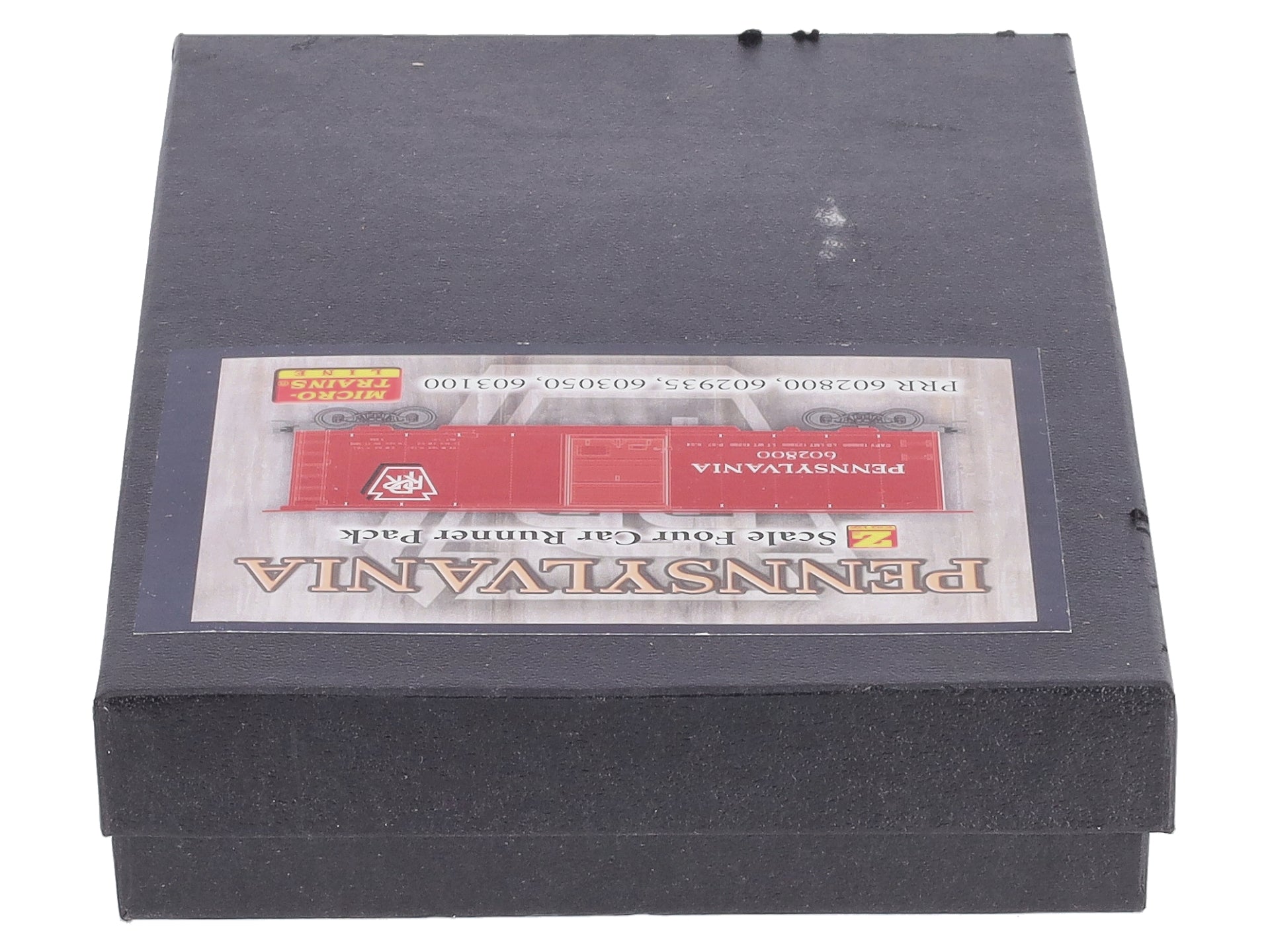 Micro-Trains 99400030 Z PRR 40' Single-Door Box Car Runner Pack (Set of 4)