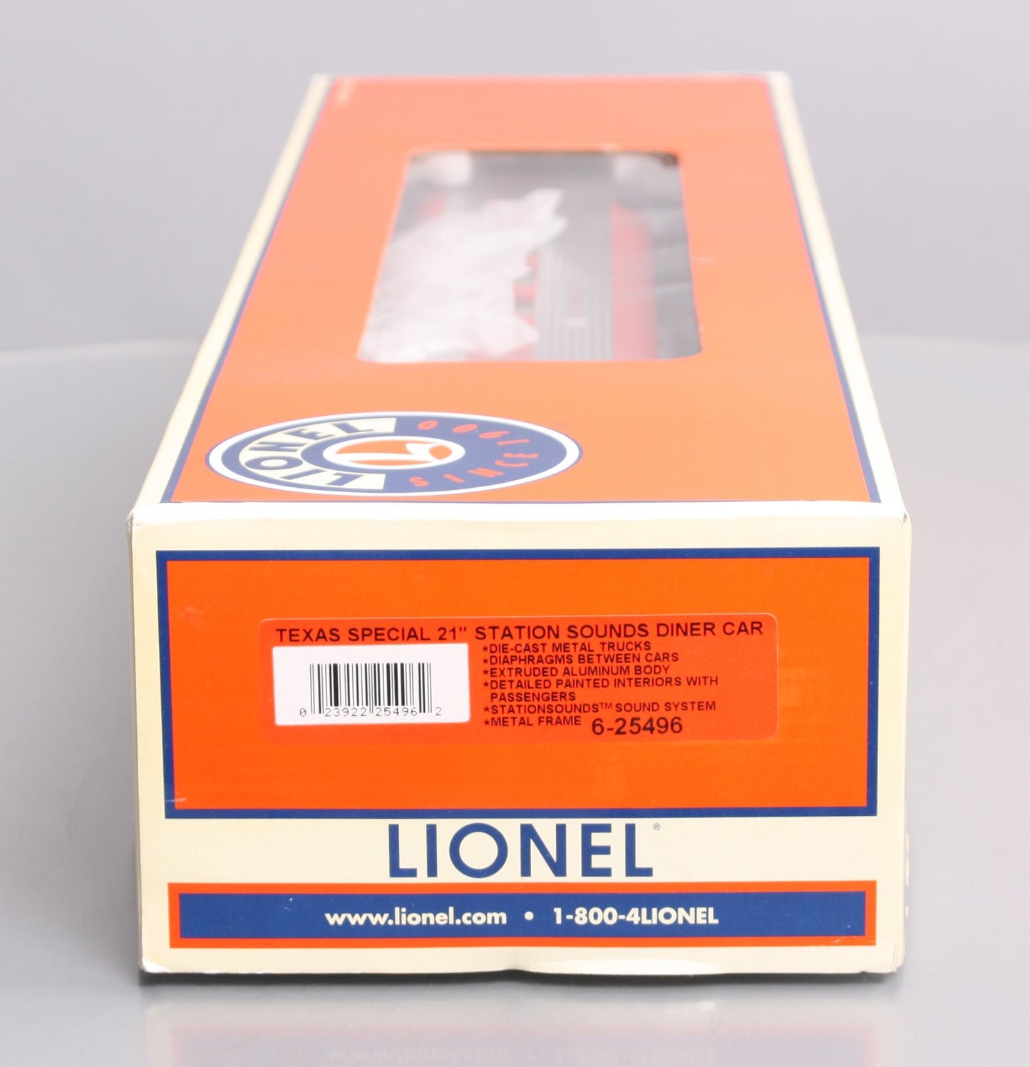 Lionel 6-25496 Texas Special "Sam Houston" 21" StationSounds Diner LN/Box