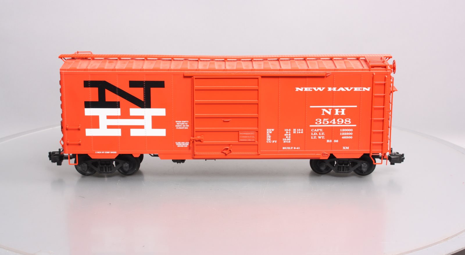 USA Trains R19204C G New Haven 40 Ft. PS-1 Simulated Steel Box Car #36498