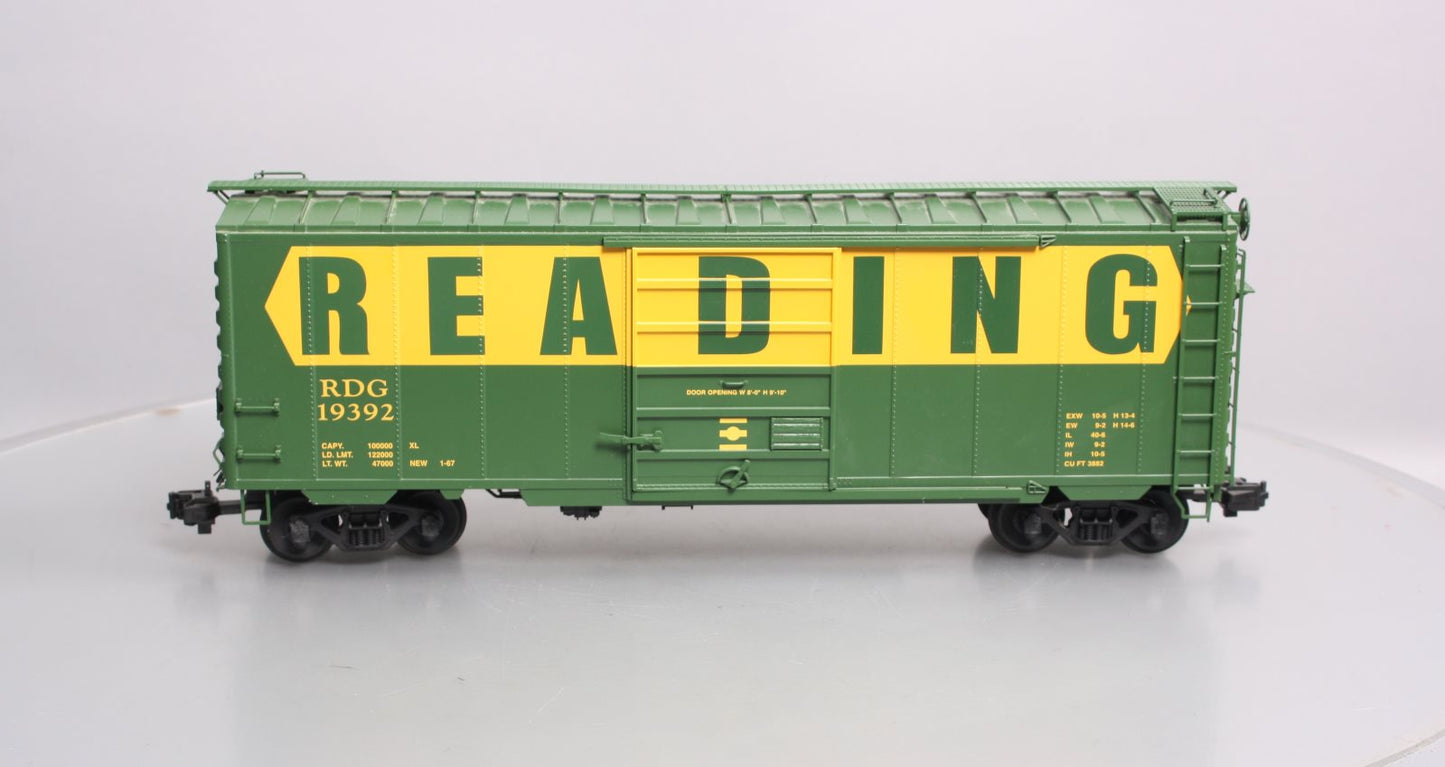 USA Trains R19240B G Reading 40 Ft. PS-1 Simulated Steel Box Car #19392