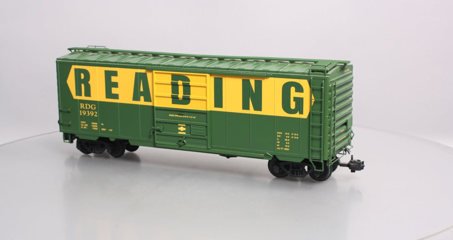 USA Trains R19240B G Reading 40 Ft. PS-1 Simulated Steel Box Car #19392