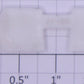 K-Line K741B-0269 White Hopper Car Door