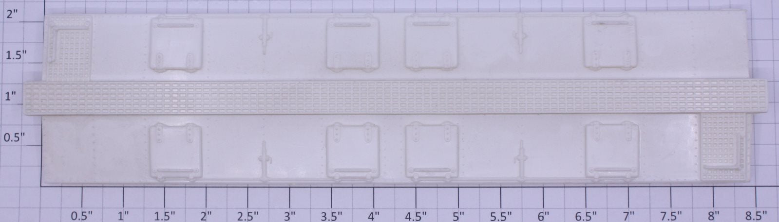 K-Line K741A-6C-0269 White Hopper Roof