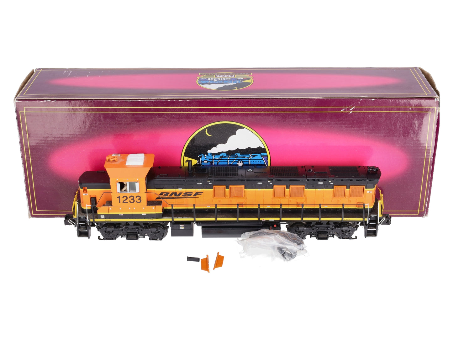 MTH 20-20001-1 O Gauge BNSF 3GS21B Diesel Engine #1233 w/PS2