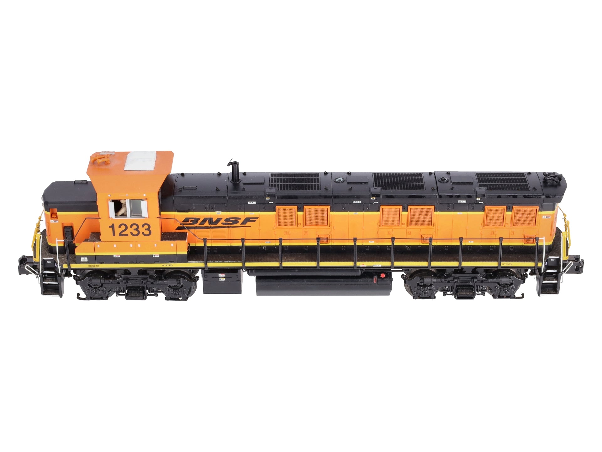 MTH 20-20001-1 O Gauge BNSF 3GS21B Diesel Engine #1233 w/PS2