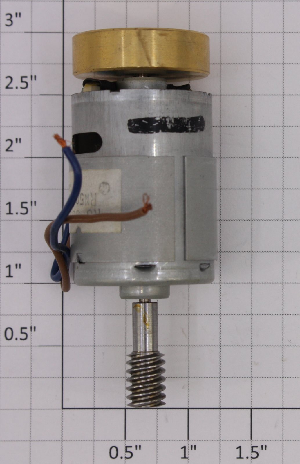 K-Line K2800 12 Volt DC Flywheel Can Motor with Leads
