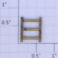 Lionel 248-10 Prewar Brass 3-Rung Ladder