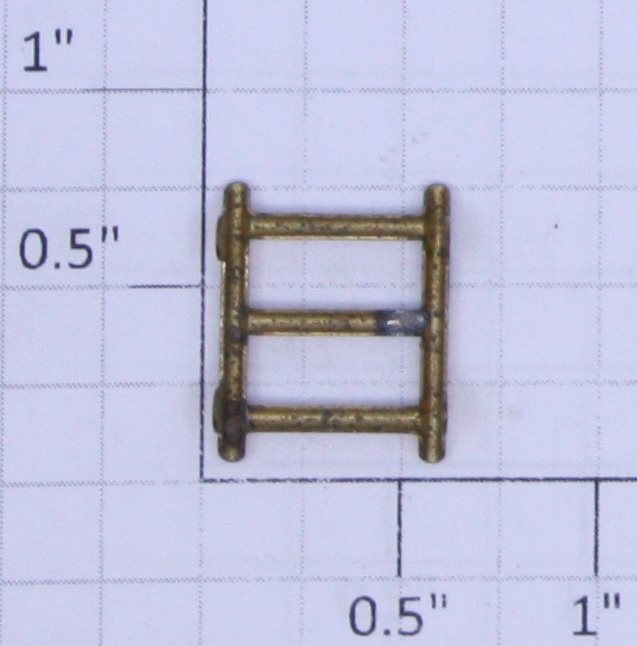 Lionel 248-10 Prewar Brass 3-Rung Ladder