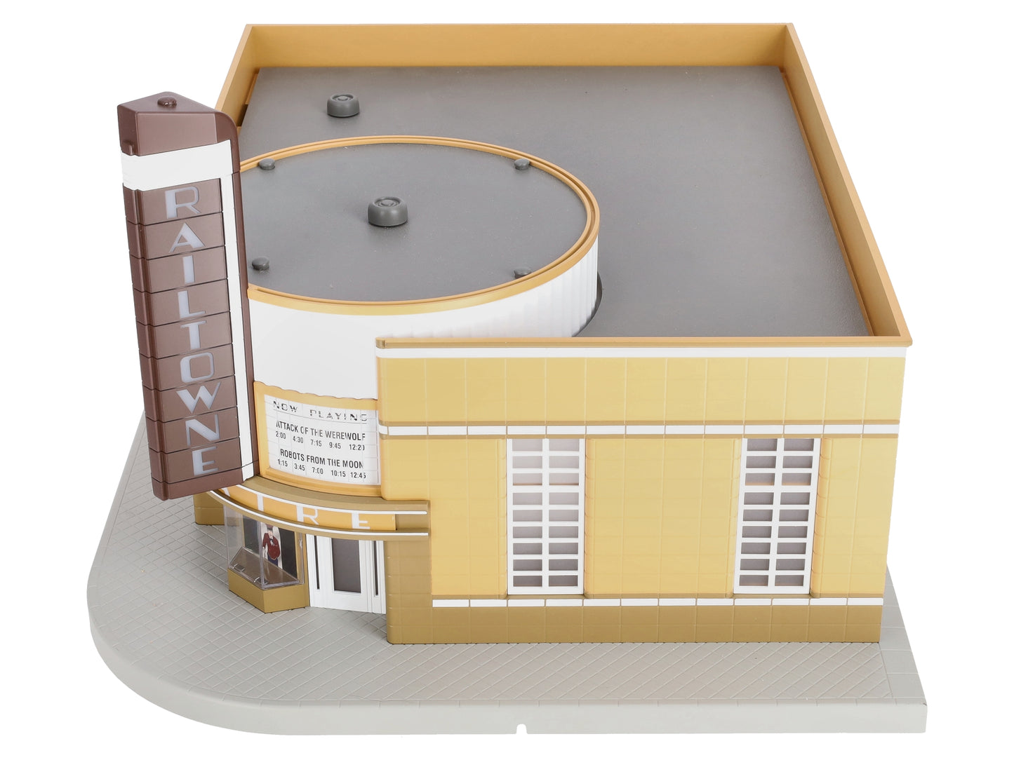 MTH 30-9054 O Railtowne Movie Theater NIB