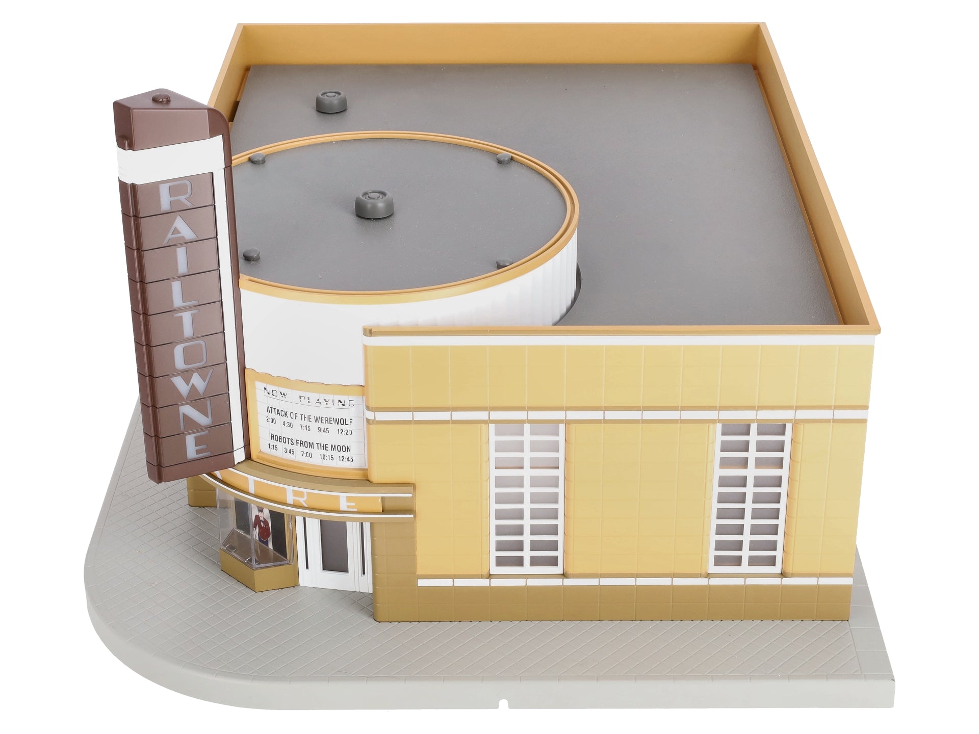 MTH 30-9054 O Railtowne Movie Theater NIB