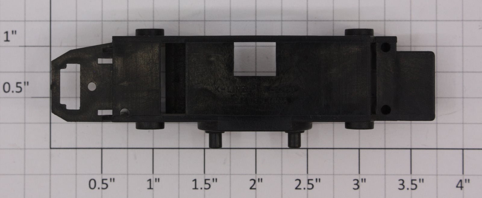 K-Line K2701-02-01 Black Plastic Gear Box Motor Housing