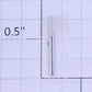 Lionel 390-76 White Flag with .1" Thin Post