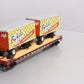 MTH 20-95508 O Pennsylvania Flat Car with PUP Trailers #175251