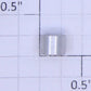 Lionel 264E-21 5/16" Od x 7/32" Id x 15/64" H Aluminum Spacer