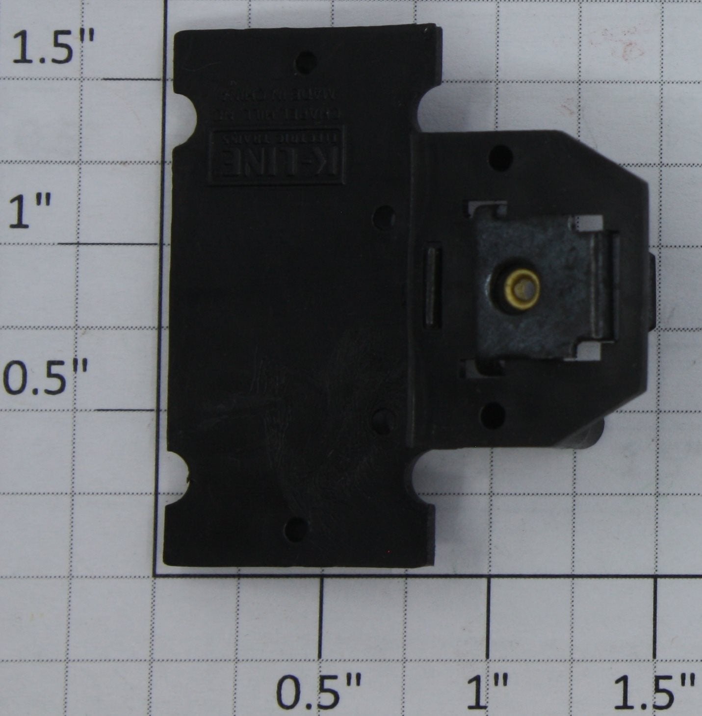 K-Line K4500-06-01 Plastic Truck Base Plate with Metal Uncoupler Plate