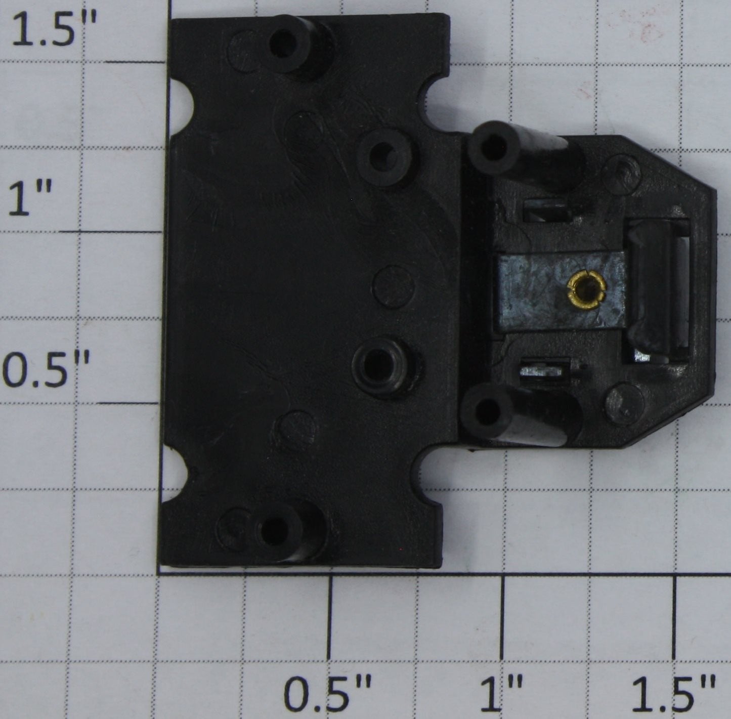 K-Line K4500-06-01 Plastic Truck Base Plate with Metal Uncoupler Plate