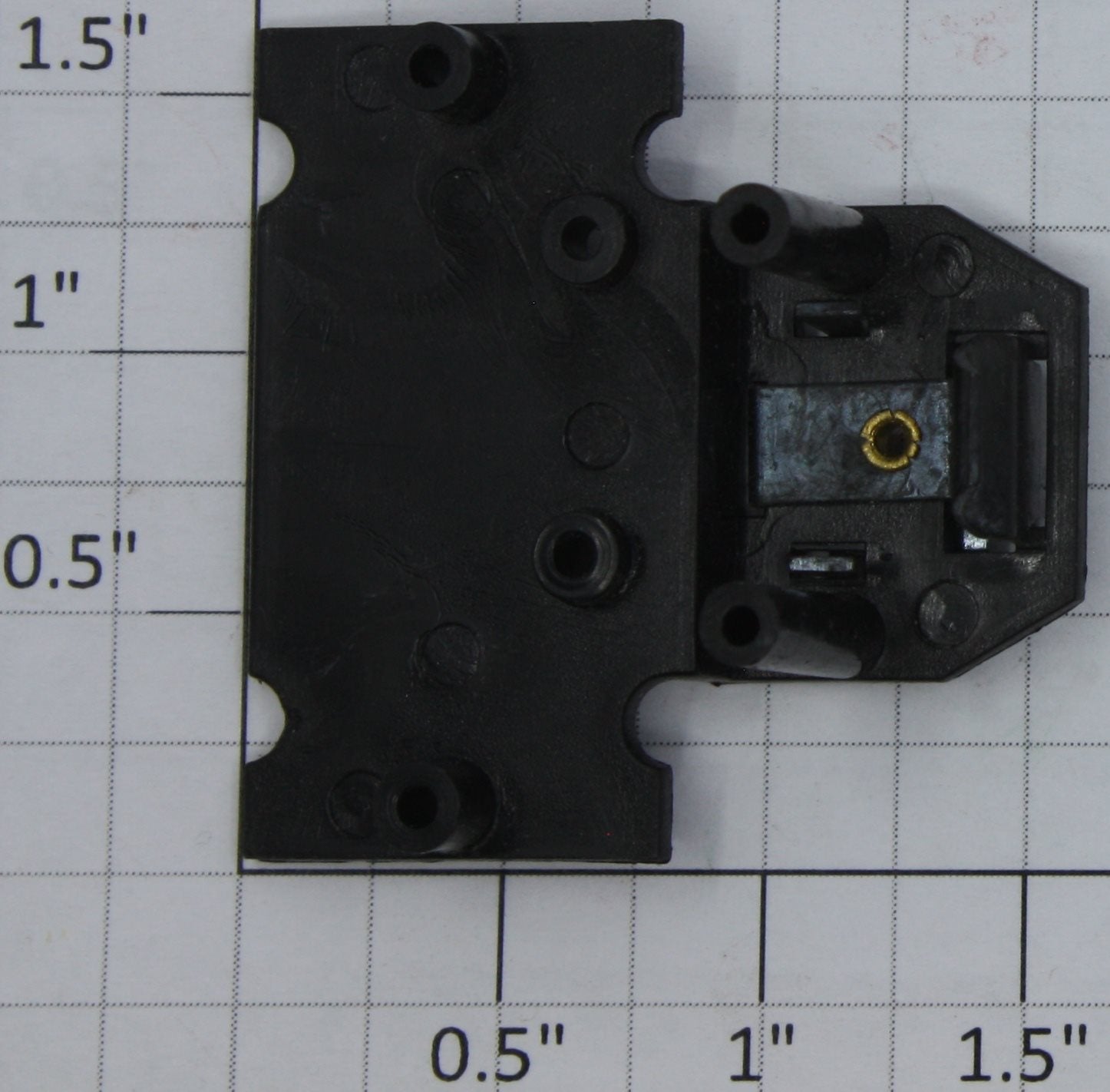 K-Line K4500-06-01 Plastic Truck Base Plate with Metal Uncoupler Plate