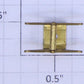 Lionel 254-24 Brass O Gauge Small Pantograph