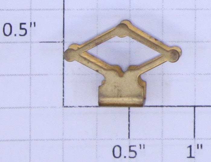 Lionel 254-24 Brass O Gauge Small Pantograph