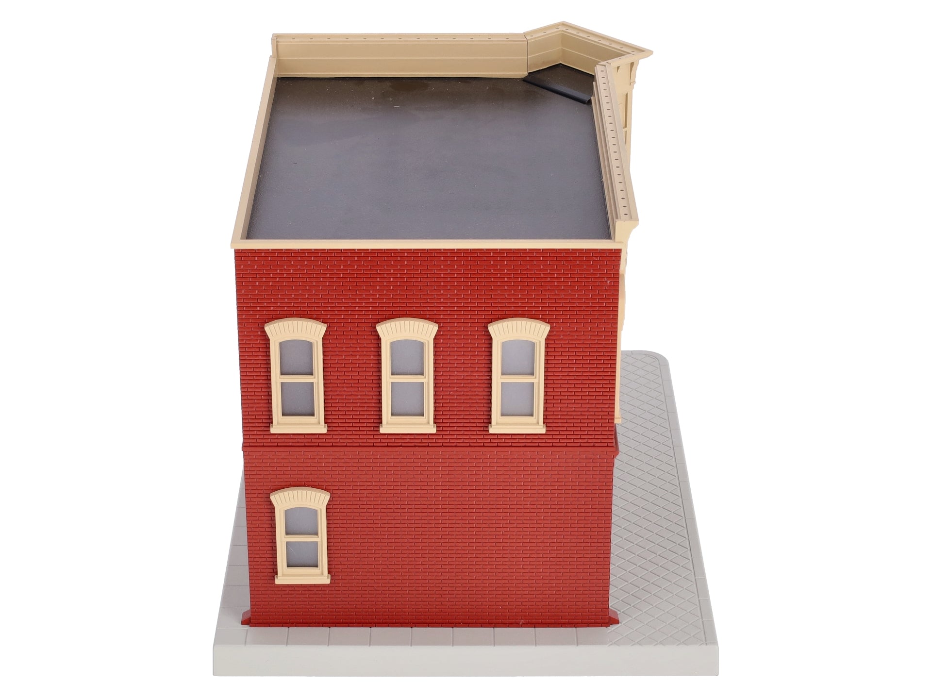 MTH 30-90341 O Scale Metzger Butcher Shop Corner Building w/ Blinking Sign