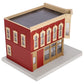 MTH 30-90341 O Scale Metzger Butcher Shop Corner Building w/ Blinking Sign