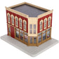 MTH 30-90341 O Scale Metzger Butcher Shop Corner Building w/ Blinking Sign