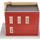 MTH 30-90341 O Scale Metzger Butcher Shop Corner Building w/ Blinking Sign