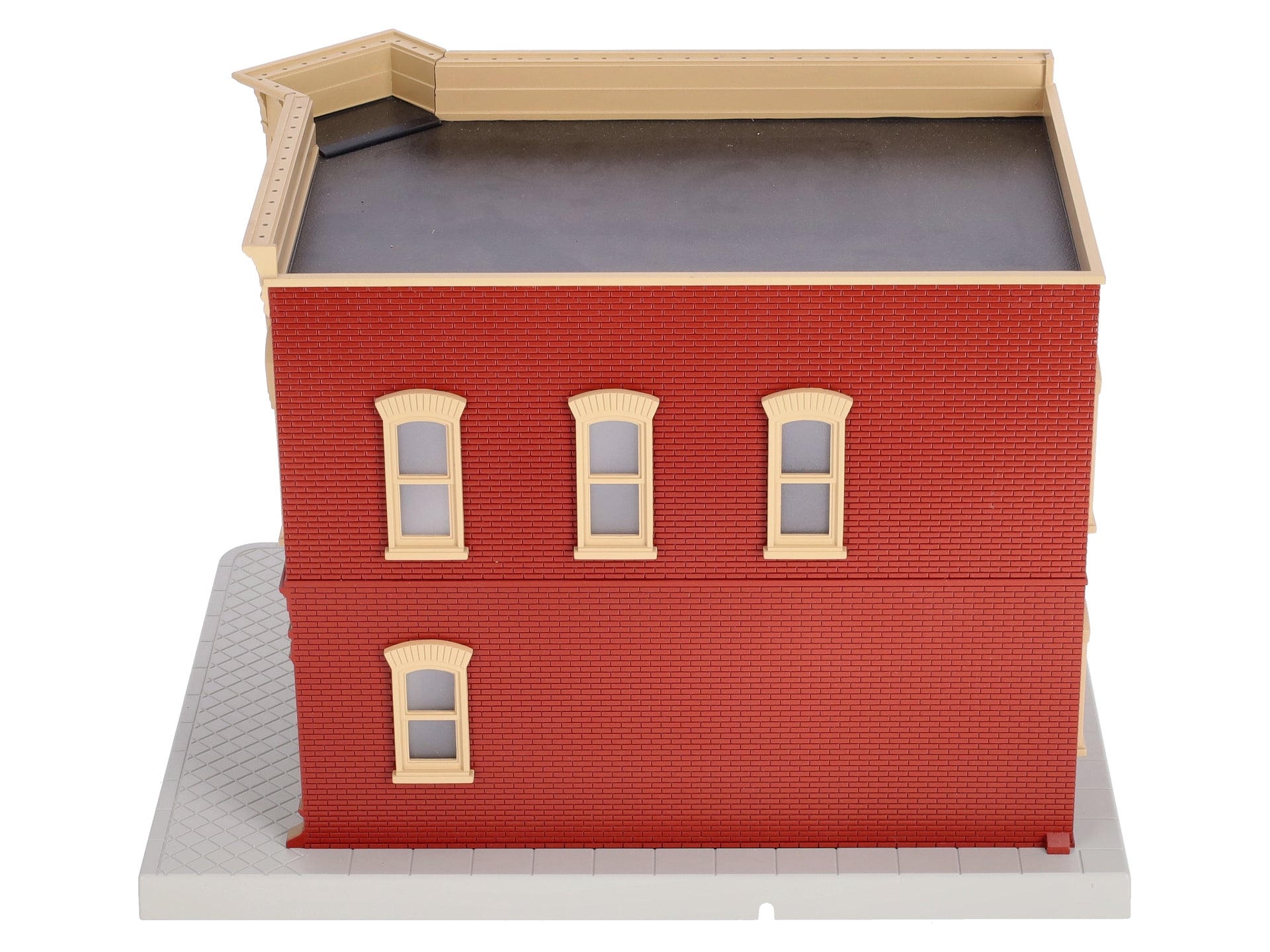 MTH 30-90341 O Scale Metzger Butcher Shop Corner Building w/ Blinking Sign