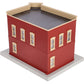 MTH 30-90341 O Scale Metzger Butcher Shop Corner Building w/ Blinking Sign