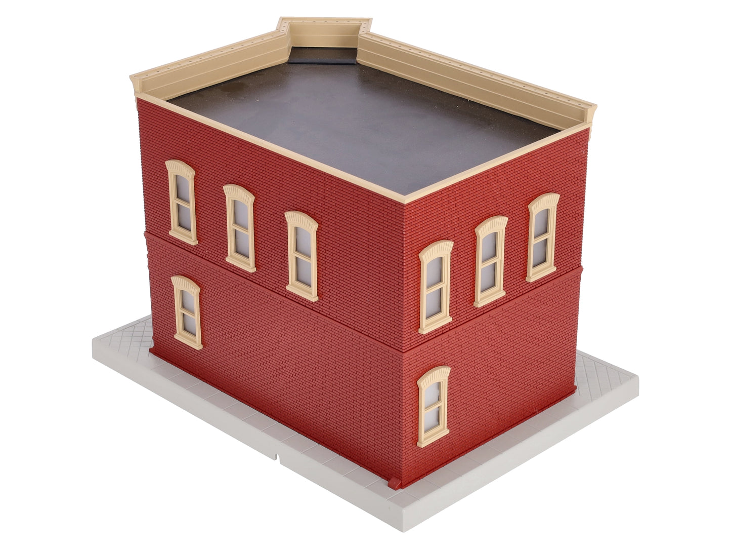 MTH 30-90341 O Scale Metzger Butcher Shop Corner Building w/ Blinking Sign