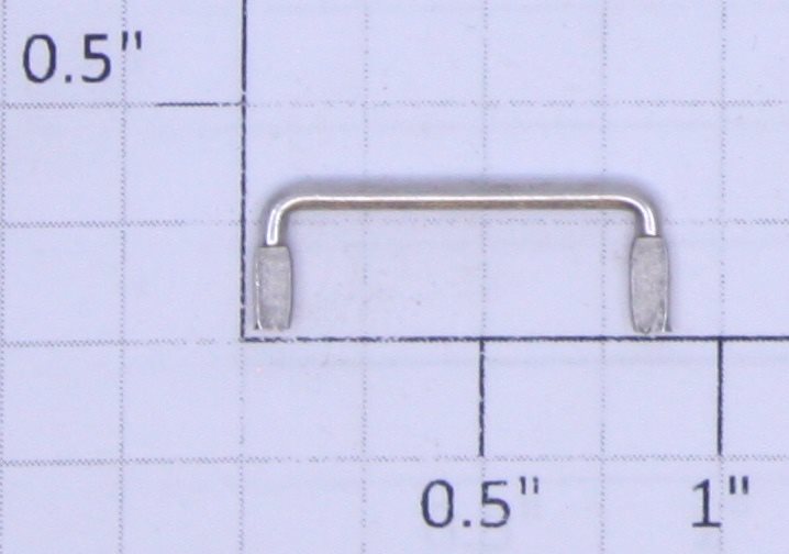 Lionel 752-16 Nickel Grab Handle-Fits 616 637 752