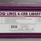 MTH 20-2784-1 Red Arrow Lines Liberty Liner O Gauge Train Set w/PS 2.0