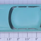 Lionel 6414-25 Aqua Repro Automobile with Chrome Bumpers