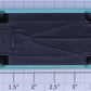 Lionel 6414-25 Aqua Repro Automobile with Chrome Bumpers