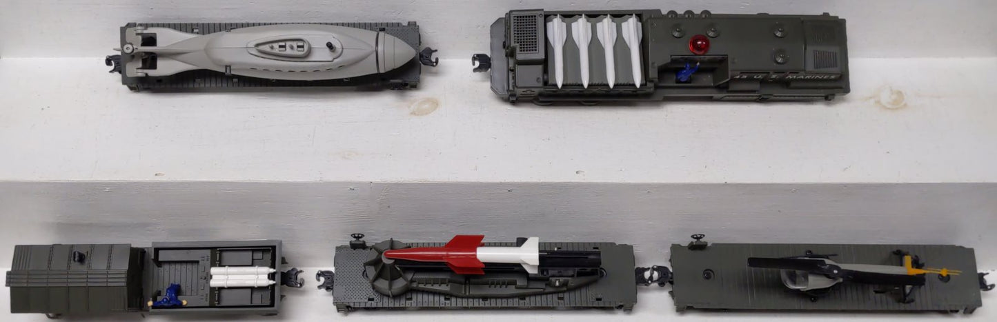 Lionel 6-31708 O Gauge Land-Sea-Air Marine Missile Launch Diesel Train Set LN/Box