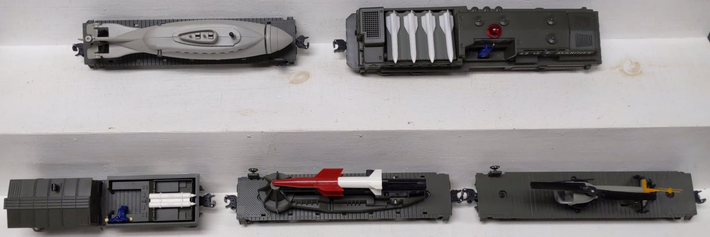 Lionel 6-31708 O Gauge Land-Sea-Air Marine Missile Launch Diesel Train Set LN/Box