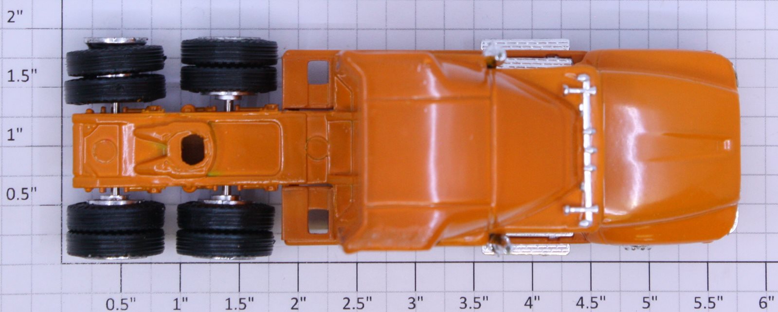K-Line K8022 Heavy Hauler Orange NYC System Tractor