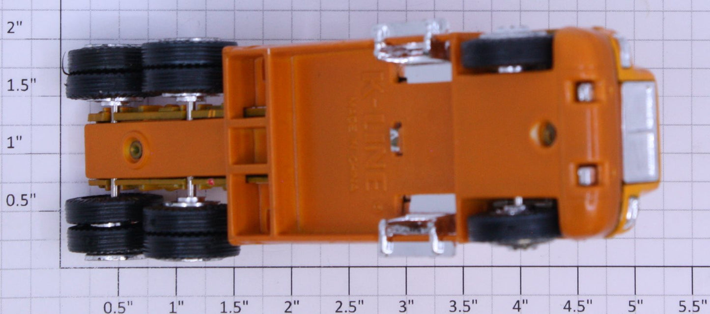 K-Line K8022 Heavy Hauler Orange NYC System Tractor