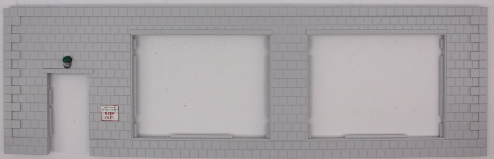 Lionel 22199-10 City Traction Operating Trolley Barn Side Wall